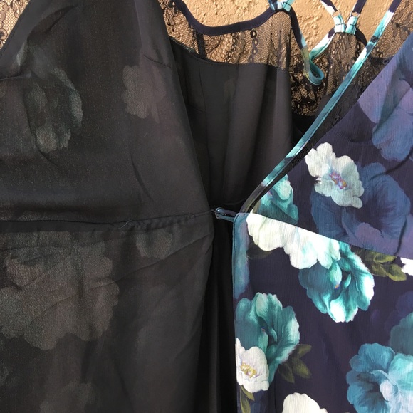 Adelyn Rae Jasmine Floral Print Wrap Maxi Dress - Picture 5 of 7